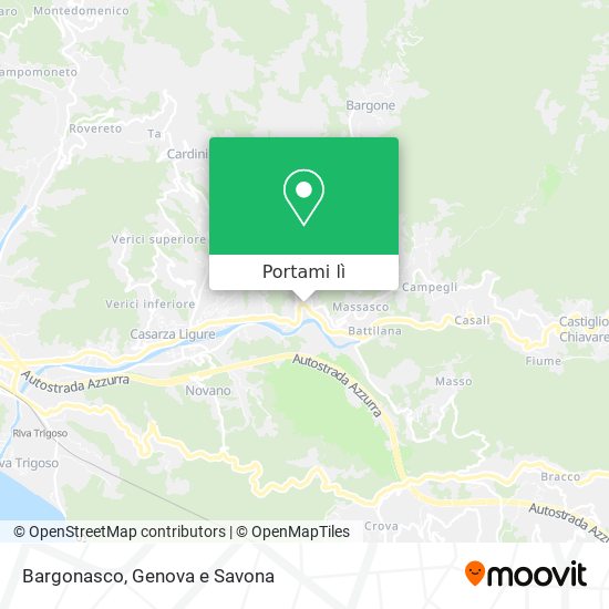 Mappa Bargonasco