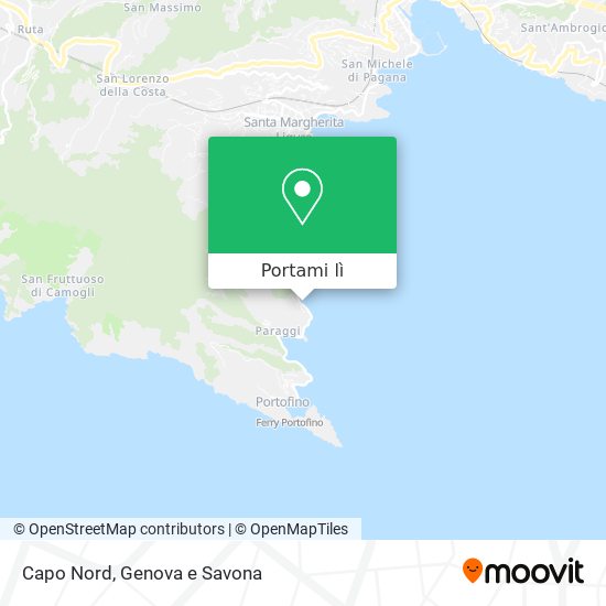 Mappa Capo Nord