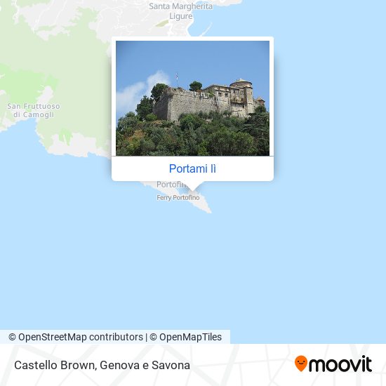 Mappa Castello Brown