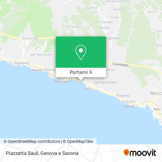 Mappa Piazzetta Sauli