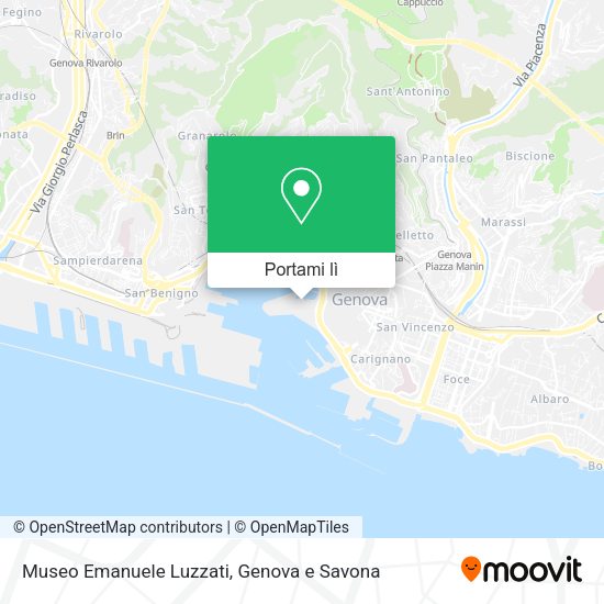 Mappa Museo Emanuele Luzzati