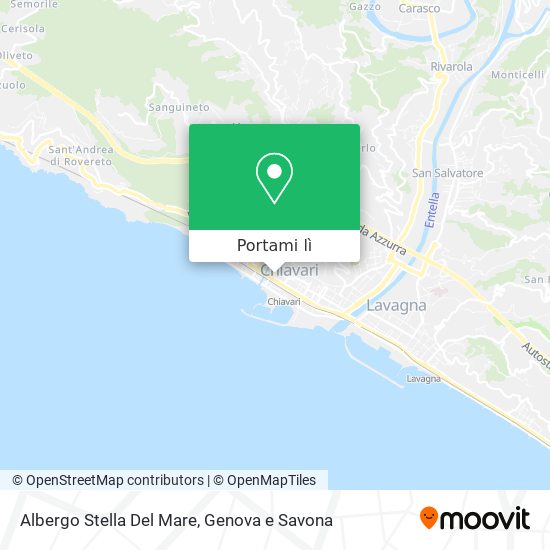 Mappa Albergo Stella Del Mare