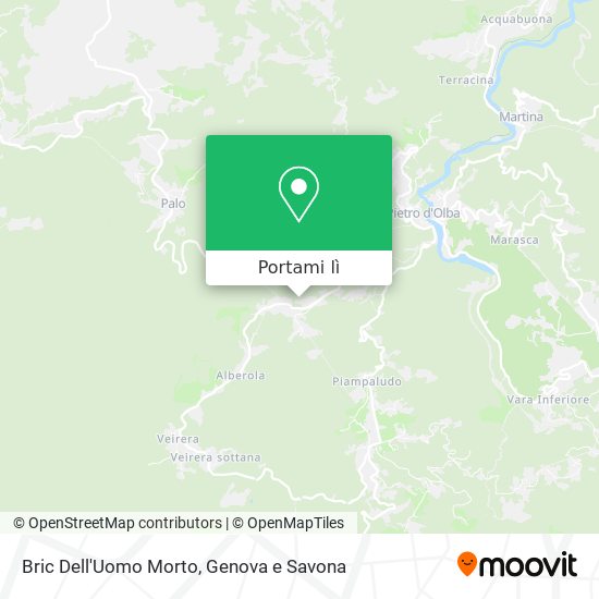 Mappa Bric Dell'Uomo Morto