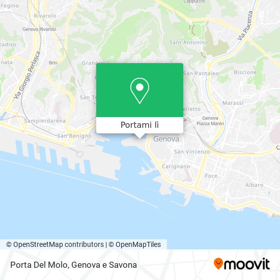 Mappa Porta Del Molo