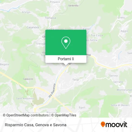 Mappa Risparmio Casa