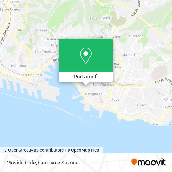 Mappa Movida Cafè