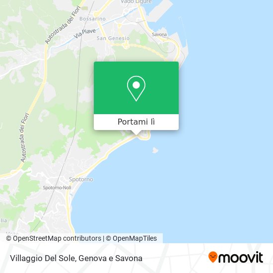Mappa Villaggio Del Sole