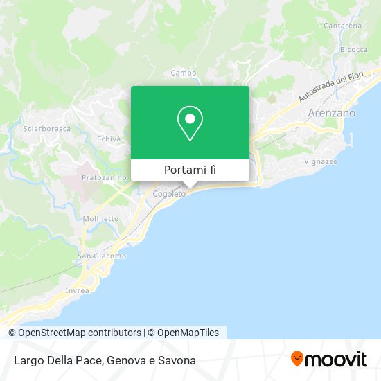 Mappa Largo Della Pace