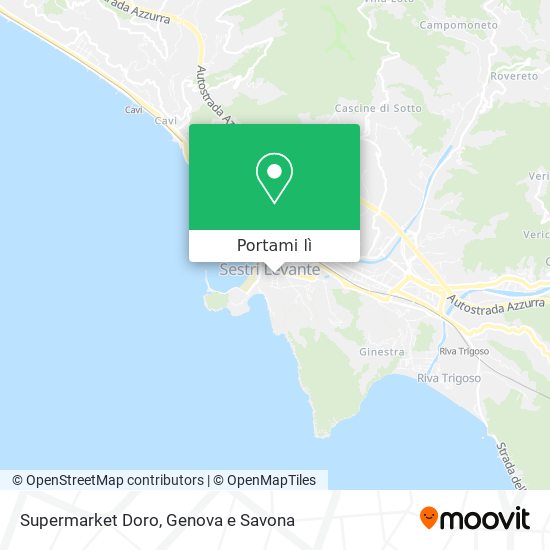Mappa Supermarket Doro