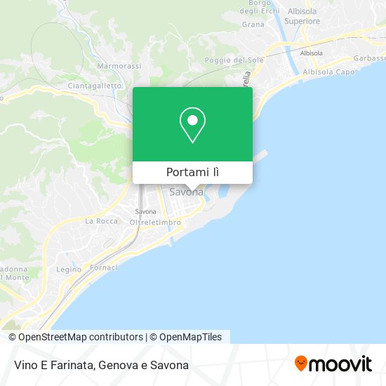 Mappa Vino E Farinata