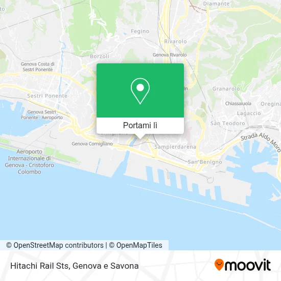 Mappa Hitachi Rail Sts