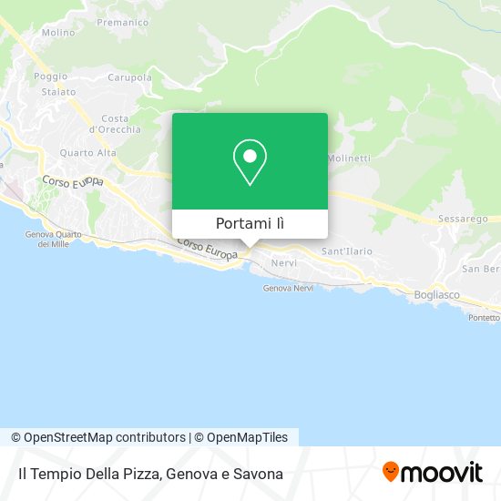 Mappa Il Tempio Della Pizza