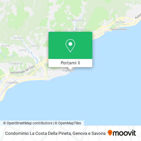 Mappa Condominio La Costa Della Pineta