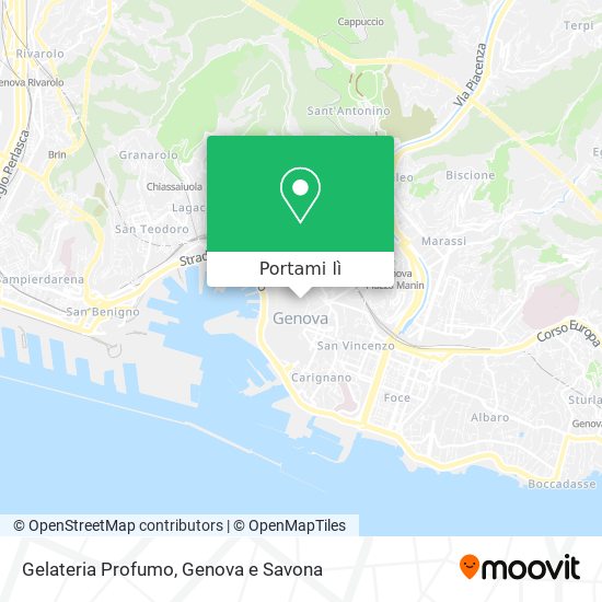Mappa Gelateria Profumo