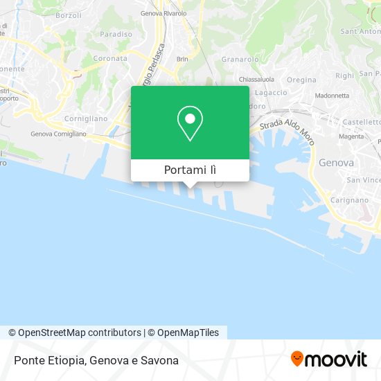 Mappa Ponte Etiopia