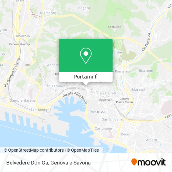 Mappa Belvedere Don Ga