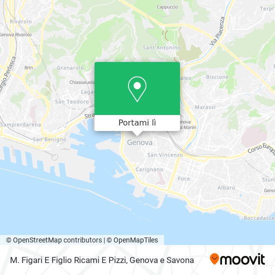 Mappa M. Figari E Figlio Ricami E Pizzi