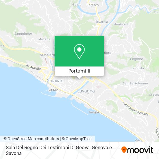 Mappa Sala Del Regno Dei Testimoni Di Geova