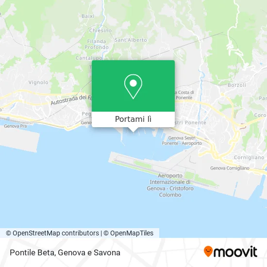Mappa Pontile Beta
