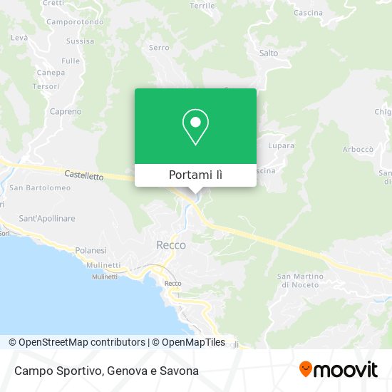 Mappa Campo Sportivo