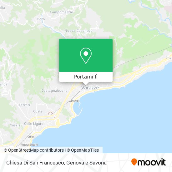 Mappa Chiesa Di San Francesco