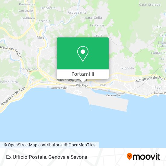 Mappa Ex Ufficio Postale