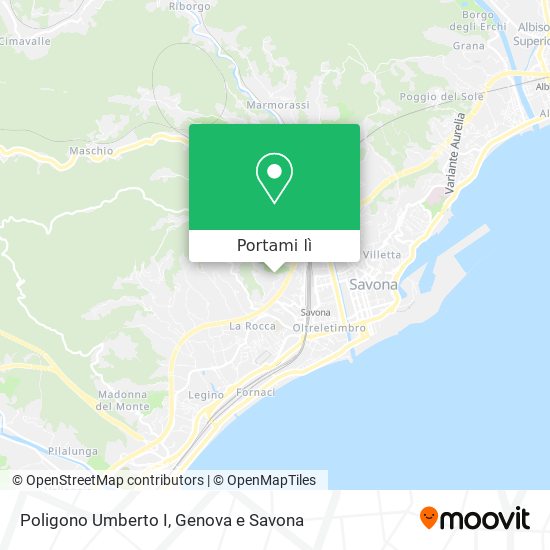 Mappa Poligono Umberto I