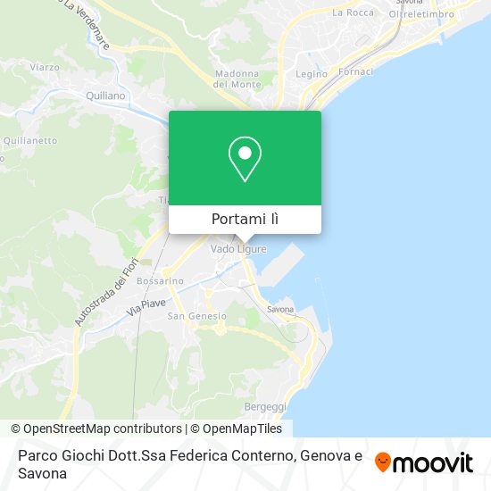 Mappa Parco Giochi Dott.Ssa Federica Conterno