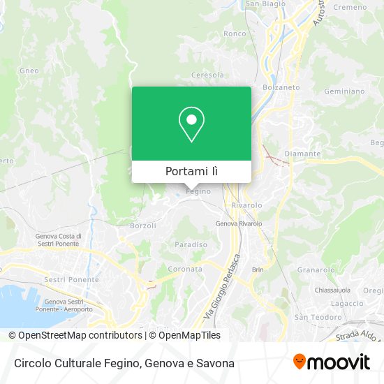 Mappa Circolo Culturale Fegino