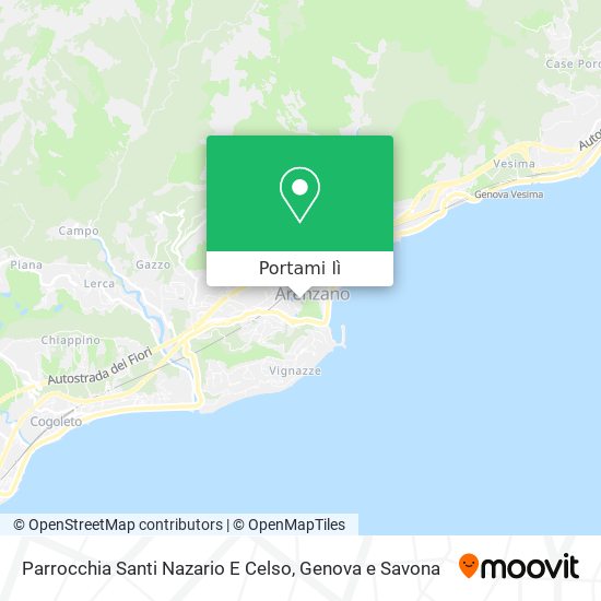 Mappa Parrocchia Santi Nazario E Celso