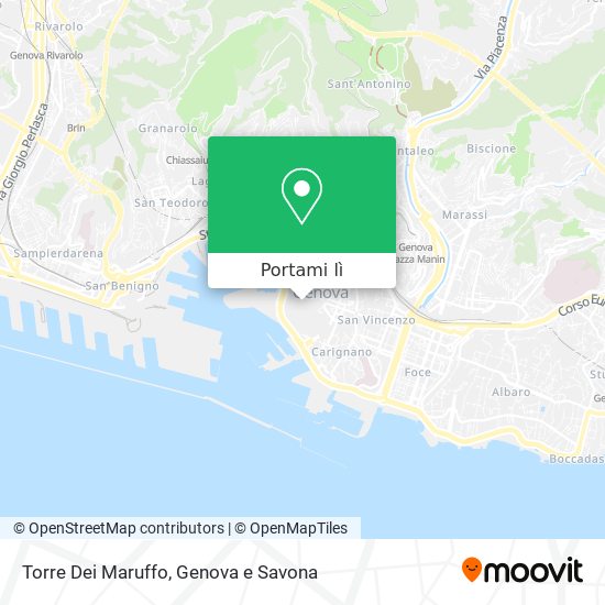 Mappa Torre Dei Maruffo