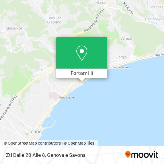 Mappa Ztl Dalle 20 Alle 8