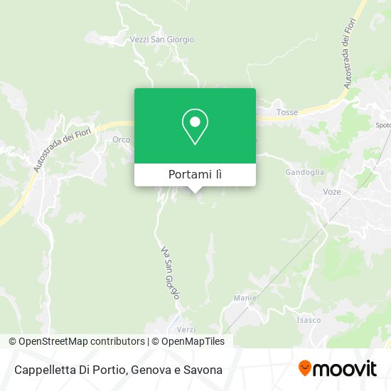 Mappa Cappelletta Di Portio