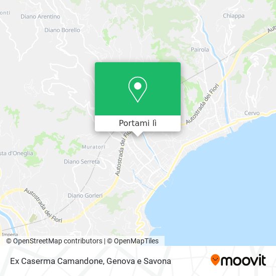 Mappa Ex Caserma Camandone