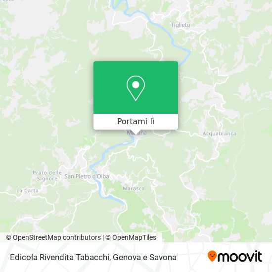 Mappa Edicola Rivendita Tabacchi