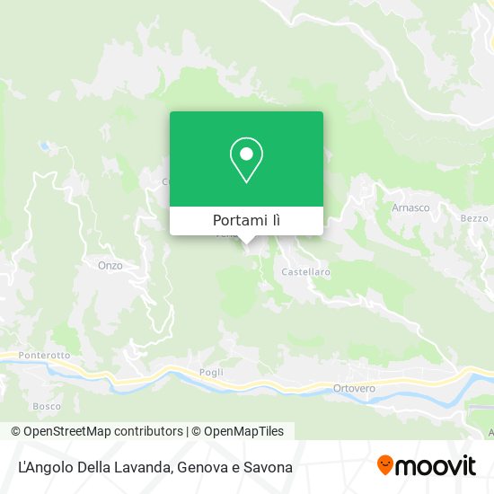 Mappa L'Angolo Della Lavanda