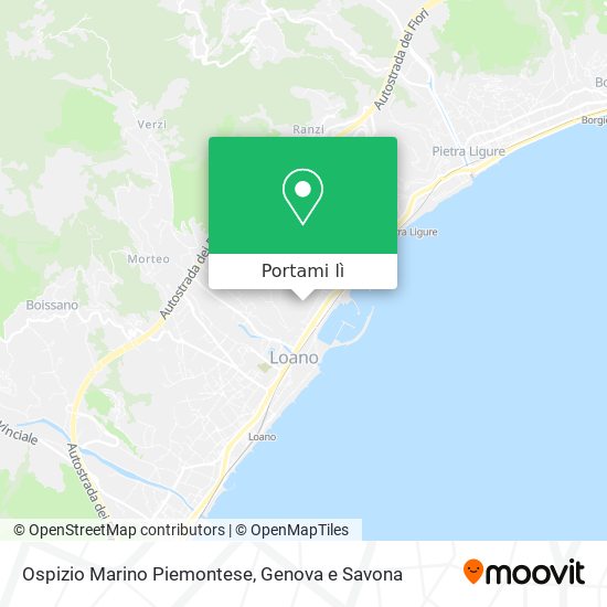 Mappa Ospizio Marino Piemontese