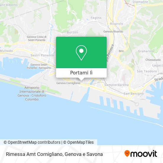 Mappa Rimessa Amt Cornigliano