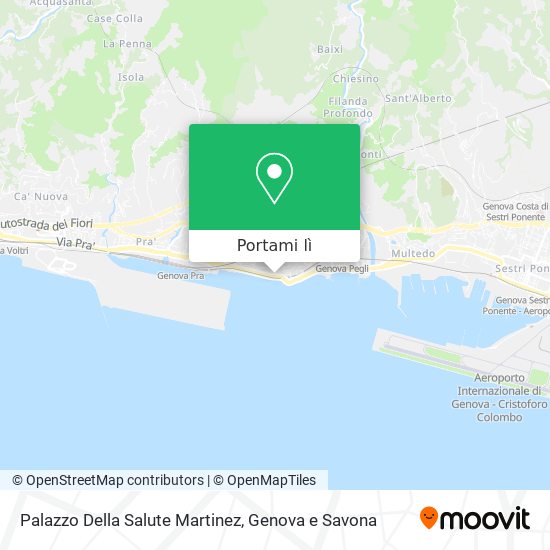Mappa Palazzo Della Salute Martinez