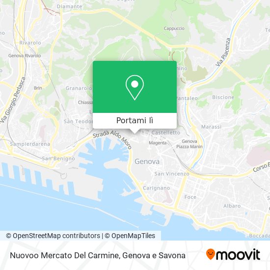 Mappa Nuovoo Mercato Del Carmine