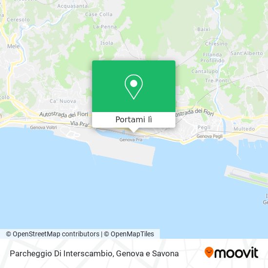 Mappa Parcheggio Di Interscambio