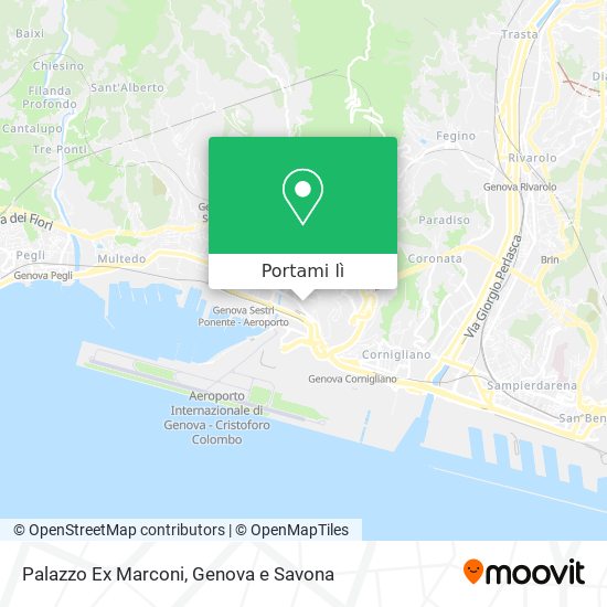Mappa Palazzo Ex Marconi