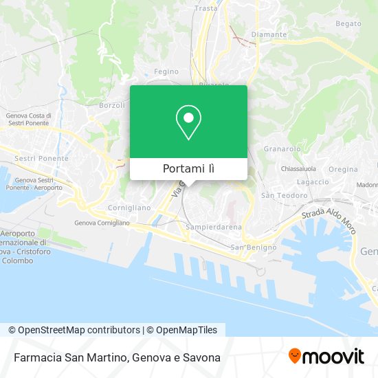 Mappa Farmacia San Martino