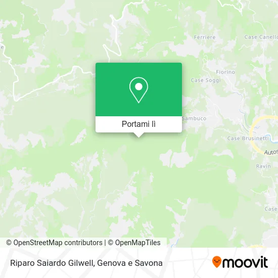 Mappa Riparo Saiardo Gilwell