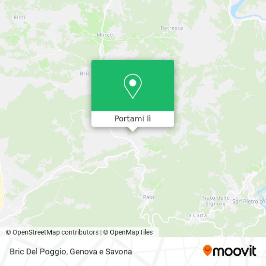 Mappa Bric Del Poggio