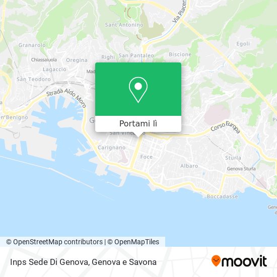 Mappa Inps Sede Di Genova