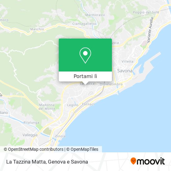 Mappa La Tazzina Matta