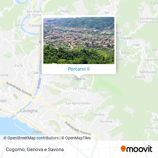 Mappa Cogorno