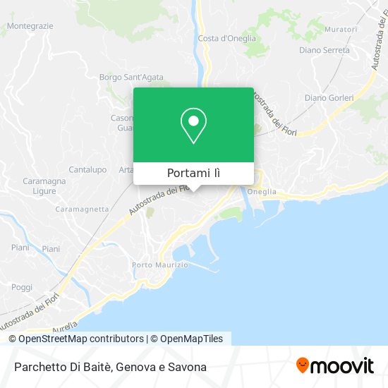 Mappa Parchetto Di Baitè