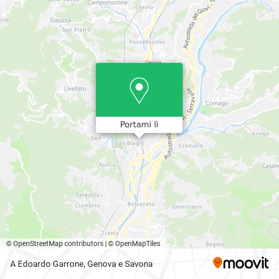 Mappa A Edoardo Garrone